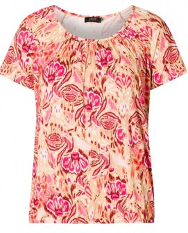 3Dyra roze/zand dessin